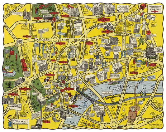 London Map 1930
